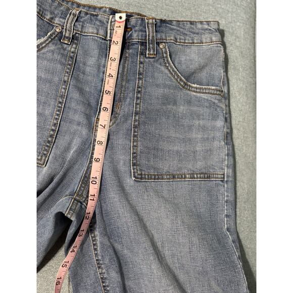 Scoop Jeans Utility Wide Leg Size 6 High Waisted Hippie Festival 90’s - Picture 7 of 9